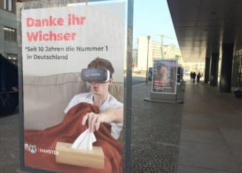 xHamster sagt Danke: Werbeplakate „Danke ihr Wichser“ in Deutschland